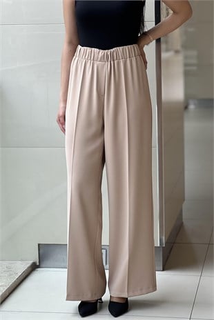 Sentez Colmar Beli Lastikli Geniş Paça Pantolon