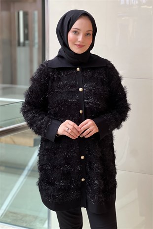 Ghisa Sim İpli Triko Hırka
