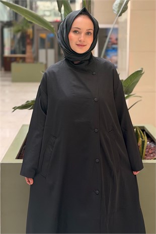 Ghisa Dik Yaka Asimetrik Çapraz Çıtçıtlı Kap