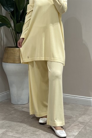 Missdalida Bol Paça Triko Pantolon