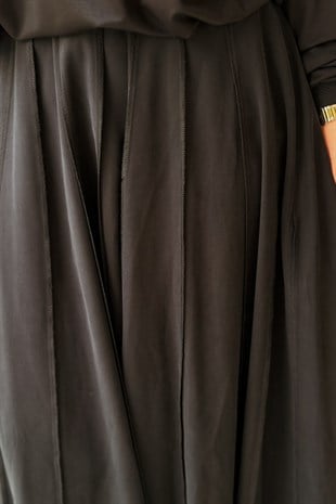Sentez Zen Dıştan Ovarlaklı Parçalı Etek