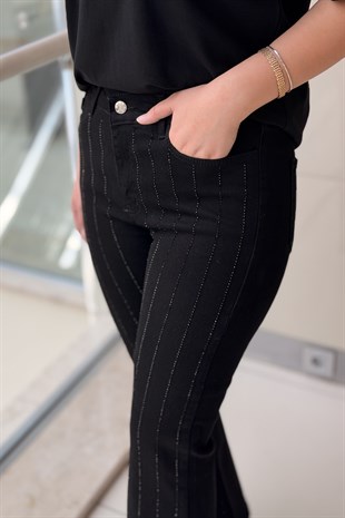 Mahal Cascade Denim Pantolon