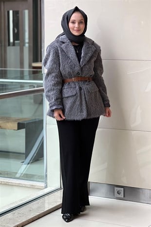 Missemramiss Pelliccia Kısa Kaban