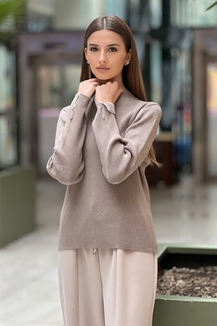 Ghisa Fitilli Slim Fit Tunik