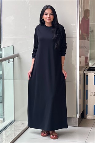 Ghisa Ribanalı Uzun Kollu Elbise