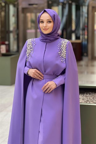 Senna Je Parle Dress Set Abiye Elbise