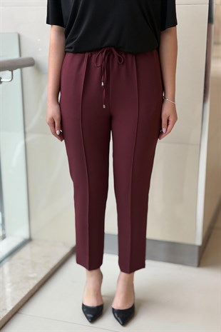 Sentez Yandan Cepli Bağcıklı Pantolon