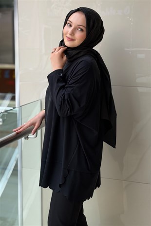 Tığ Triko Oversize Tunik