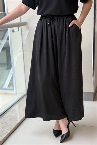 Sentez Geniş Paça Pantolon