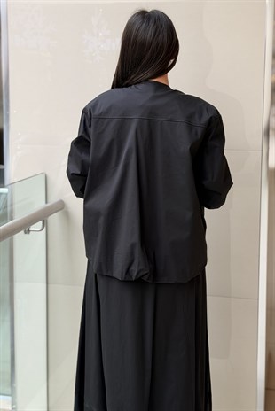Ghisa Bomber Paraşüt Ceket Etek Takım