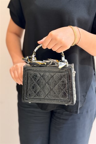 Mahal Bags Diamond Kilit Kutu Çapraz Askılı Çanta