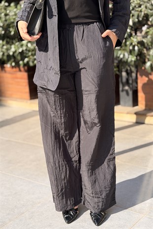 İpekyol Kırışık Efektli Pantolon