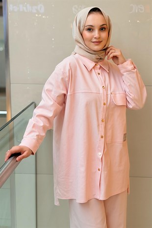 Ceremony Cebi İşleme Detaylı Önden Çıtçıtlı Denim Ceket Pantolon Takım