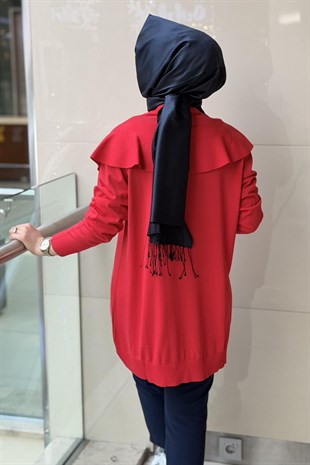 Ghisa Dik Yaka Asimetrik Merserize Tunik