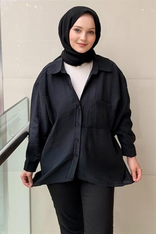 Mahal Casual Ovarsize Gömlek