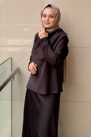 Missemramiss Satin Grace Etekli Takım