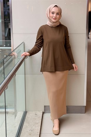 Nuss Reglan Kol Merserize Tunik