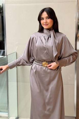 Missemramiss Midnight Silk Elbise