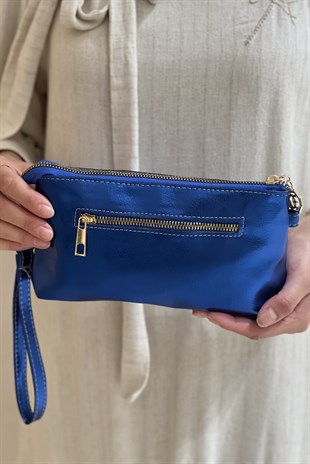 Mahal Bags Bilek Ve Çapraz Zincir Askılı Cüzdan Çanta