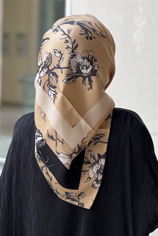 Lija Kardelen Twill İpek Eşarp