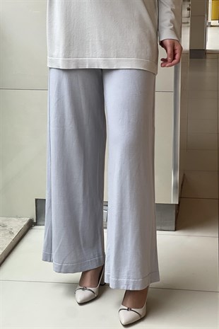 Missdalida 7002-23K Yüzde Yüz Yün Bol Paça Pantolon