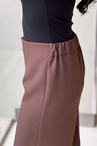 Sentez Queen Kısa Geniş Paça Pantolon