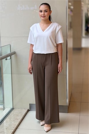 Sentez Colmar Beli Lastikli Geniş Paça Pantolon