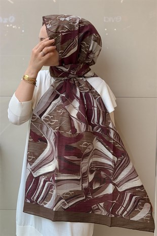 İpekevi Flora Desen Soft Şal