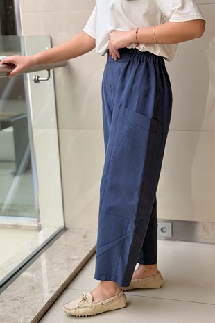 Sentez Kanguru Kanvas Pantalon