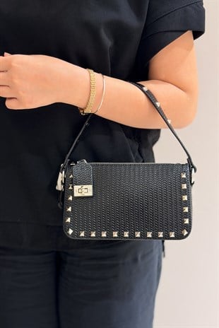 Mahal Bags Troklu Omuz Ve Çapraz Askılı Çanta