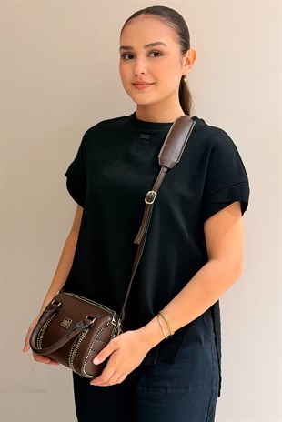 Mahal Bags Boncuklu Spedy Çanta