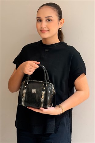 Mahal Bags Boncuklu Spedy Çanta