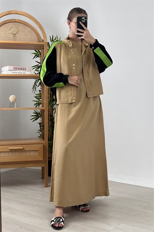 Missemramiss Tencel Kol Saten Bomber Ceket