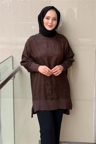 Nuss Ribanalı Jakar Tunik