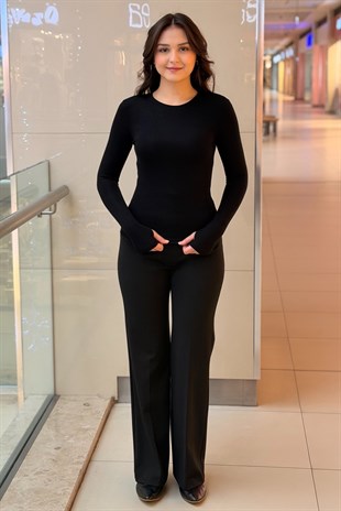 Mahal Casual Biskilet Yaka Cotton İçlik Body
