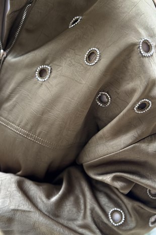 İpekyol Strass Taşlı Cutout Ceket