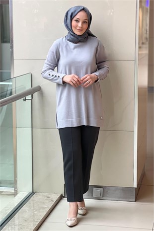 Missdalida 6023-23K Basic Yün Tunik