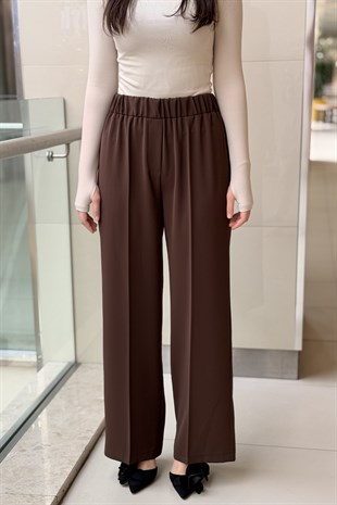 Sentez Colmar Beli Lastikli Geniş Paça Pantolon