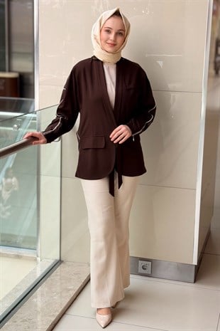 Ceremoney Arkası Baskı Detaylı Zegna Ceket