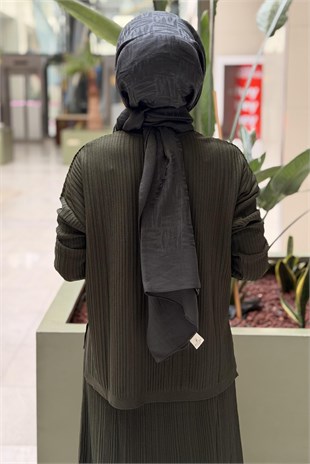 Nuss Fitilli Tunik Etek Merserize Takım