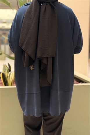 Tığ Triko Oversize Tunik