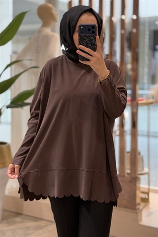 Tığ Triko Oversize Tunik