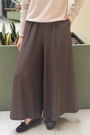 Sentez Logos Geniş Paça Pantolon