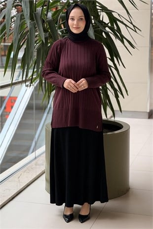 Missdalida Kalın Fitilli Beli Lastikli Tunik