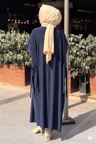 Mahal Saçak Detaylı Kap Tunik Şalvar 3Lü Set Takım
