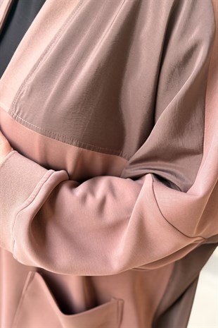 Ghisa Önü Açık Arkası Yarım Çıtçıtlı Kap Pantolon Takım