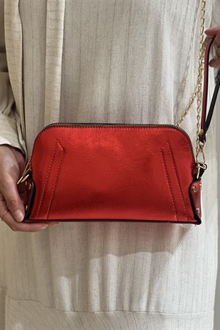 Mahal Bags Zincir Çapraz Askılı Portföy Çanta