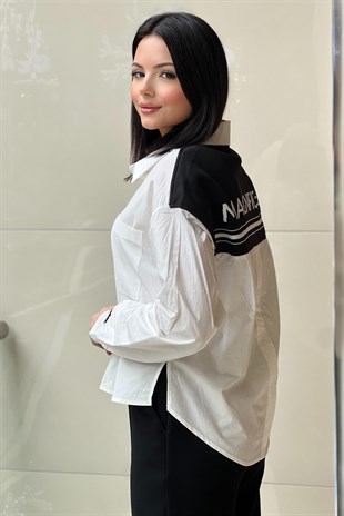 Twist Triko Mix Poplin Gömlek