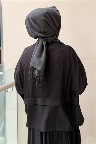 Ghisa Stoperli Torba Cepli Kumaş Mix Tunik
