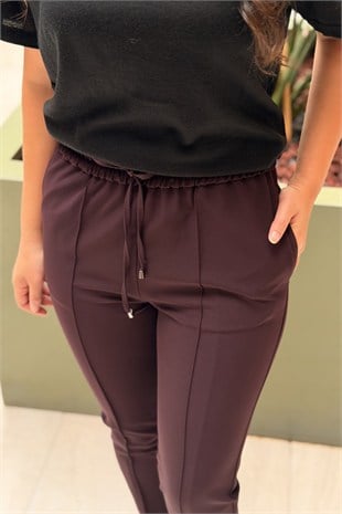 Sentez Yandan Cepli Bağcıklı Pantolon